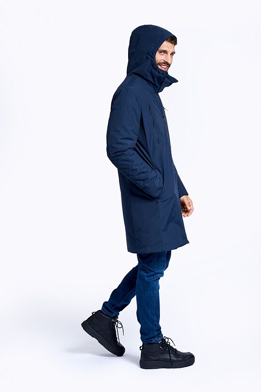 Long rain protective 3M THINSULATE insulated parka 11 | BLUE | Audimas