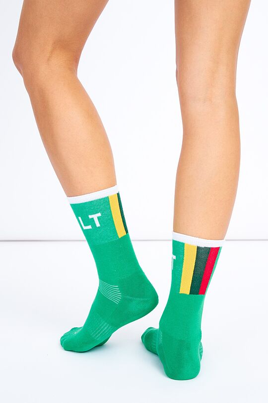 Sports socks VARDAN TOS 1 | GREEN | Audimas