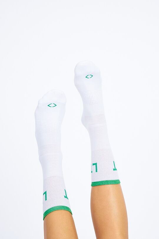 Sports socks VARDAN TOS 2 | WHITE | Audimas