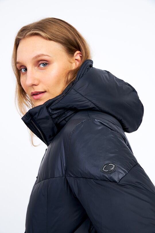 Long puffer down jacket 4 | BLACK | Audimas