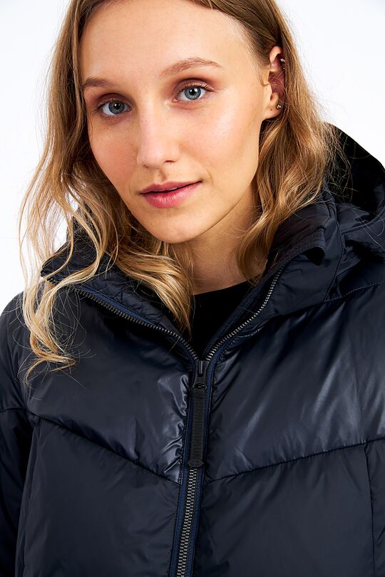 Long puffer down jacket 5 | BLACK | Audimas