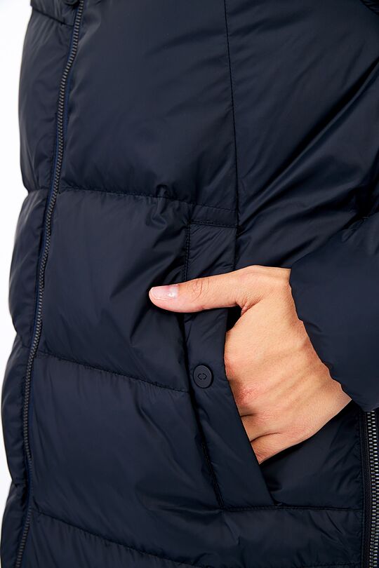 Long puffer down jacket 6 | BLACK | Audimas