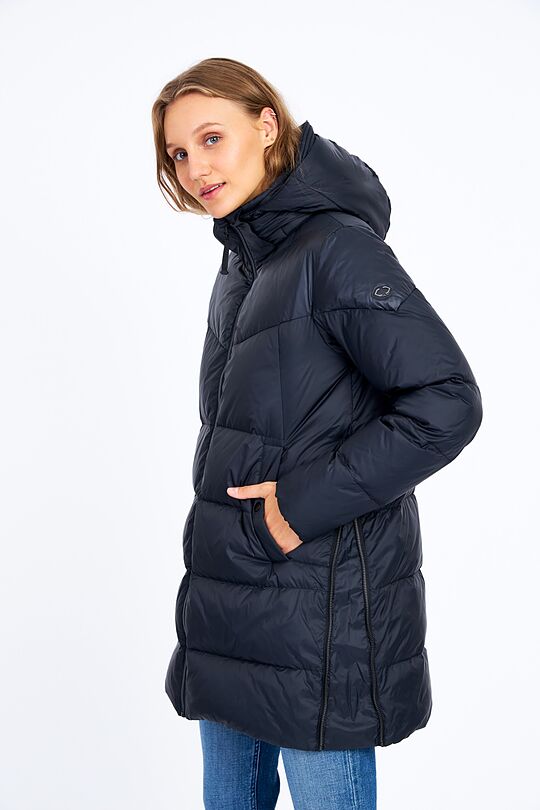 Long puffer down jacket 7 | BLACK | Audimas