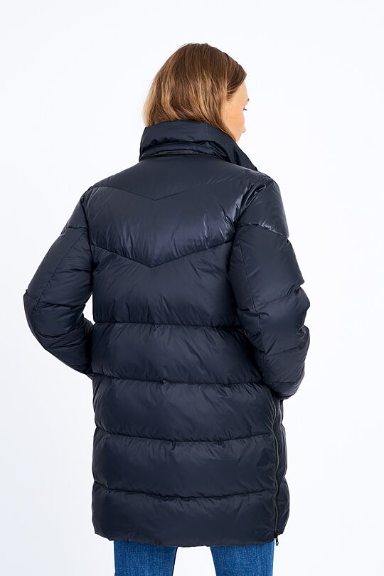 Long puffer down jacket 10 | BLACK | Audimas