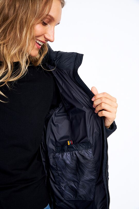 Long puffer down jacket 11 | BLACK | Audimas