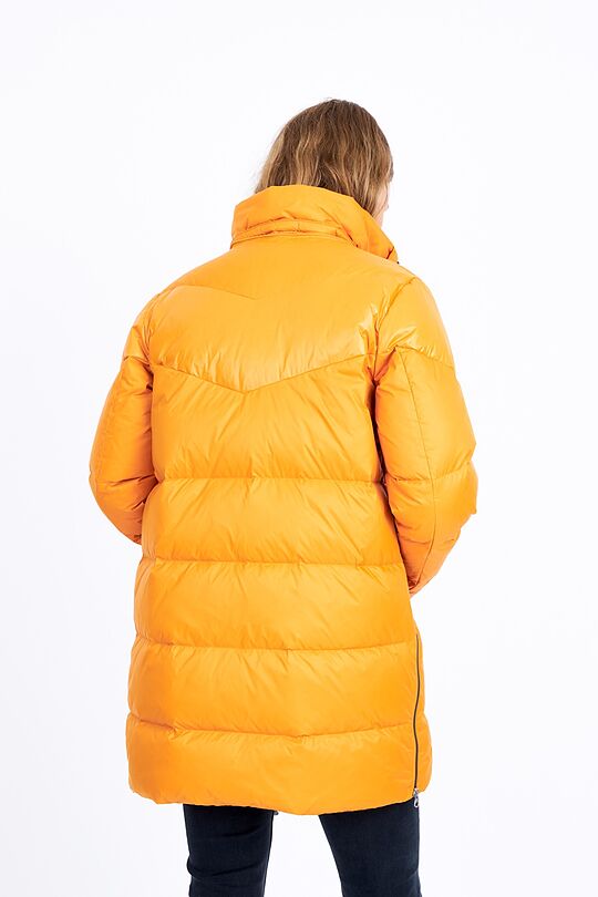 Long puffer down jacket 8 | YELLOW/ORANGE | Audimas