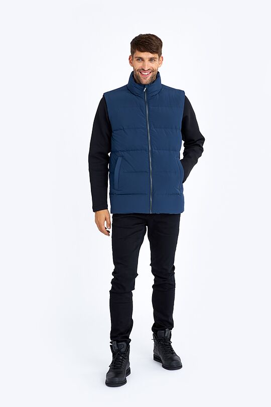 Puffer down vest 6 | BLUE | Audimas