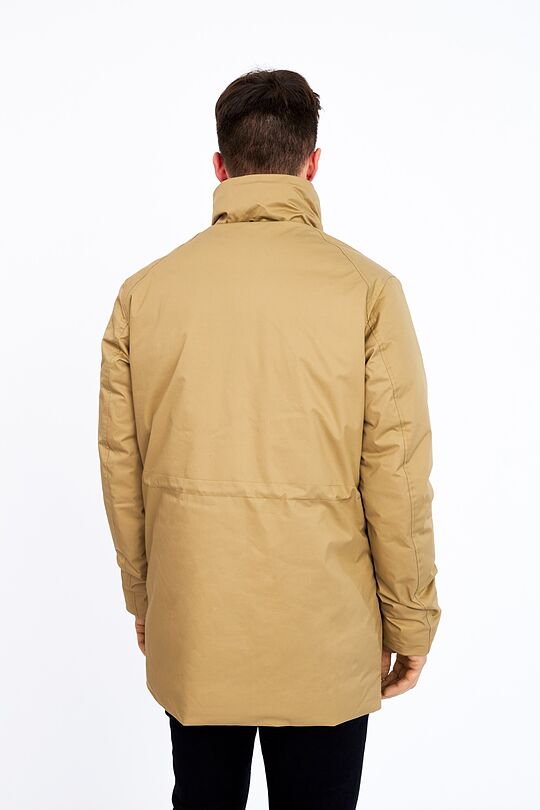 Puffer down parka with membrane 12 | BROWN | Audimas