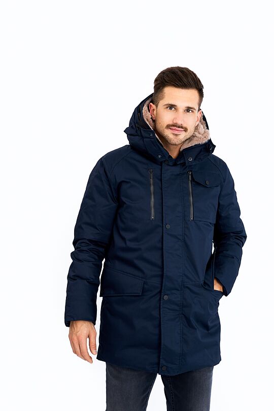 Puffer down parka with membrane 1 | BLUE | Audimas