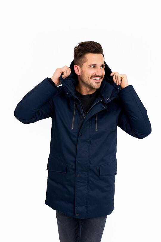 Puffer down parka with membrane 8 | BLUE | Audimas