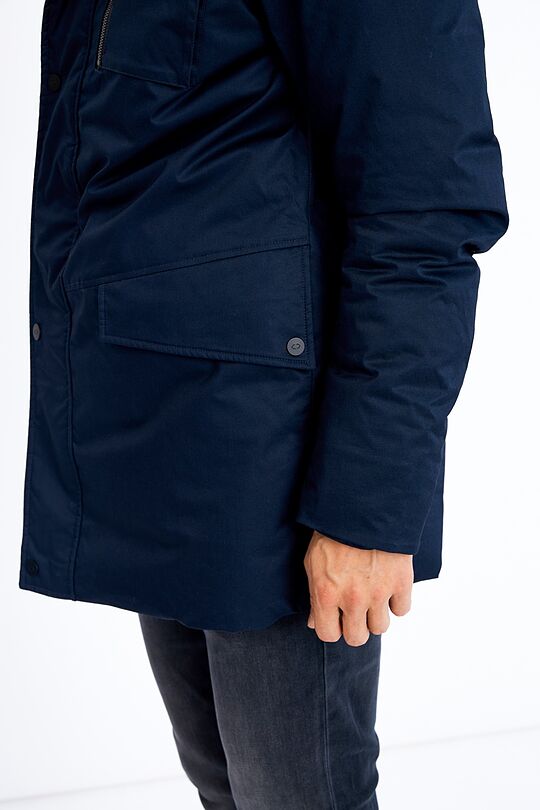 Puffer down parka with membrane 11 | BLUE | Audimas