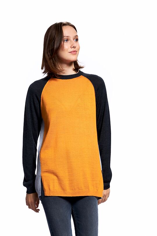Merino wool blend sweater 5 | YELLOW/ORANGE | Audimas