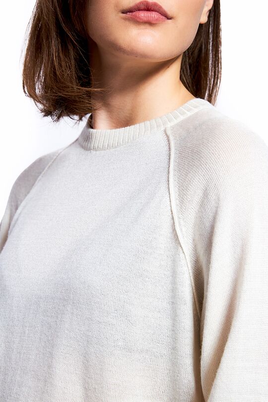 Merino wool blend sweater 3 | WHITE | Audimas