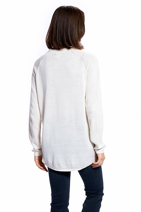 Merino wool blend sweater 4 | WHITE | Audimas