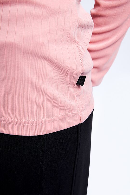 Long sleeve roll-neck top 4 | BURGUND | Audimas