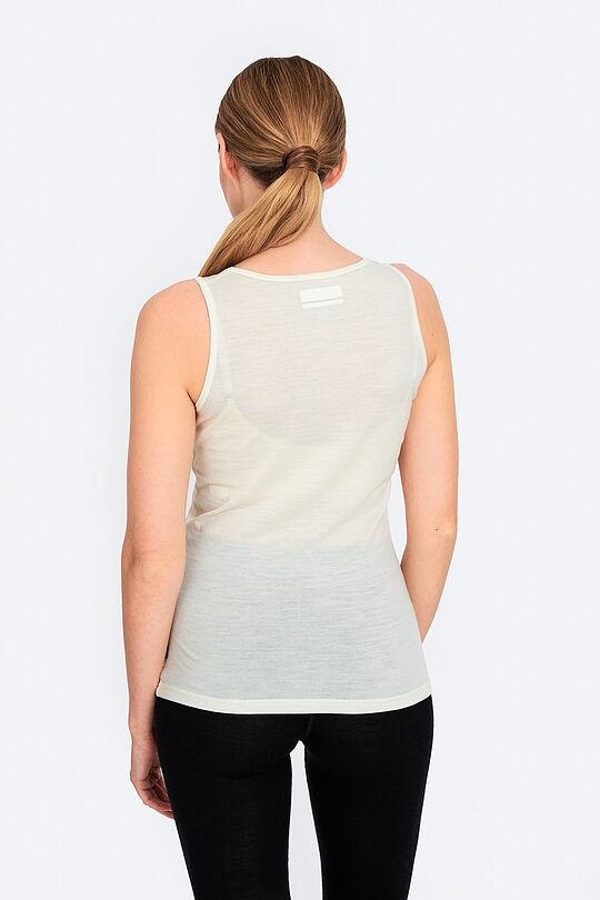 Fine merino wool tank top 3 | WHITE | Audimas