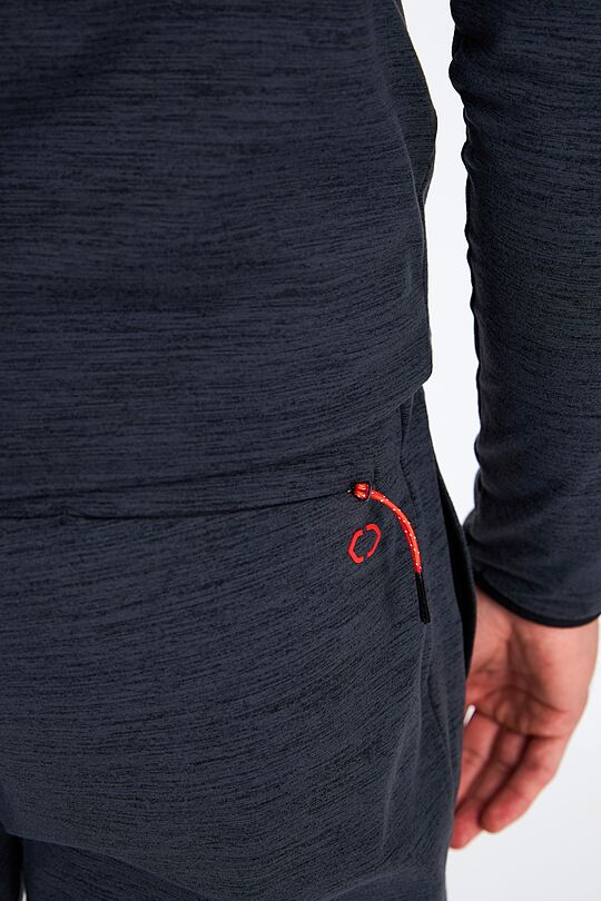 Functional tapered fit sweatpants 4 | GREY/MELANGE | Audimas