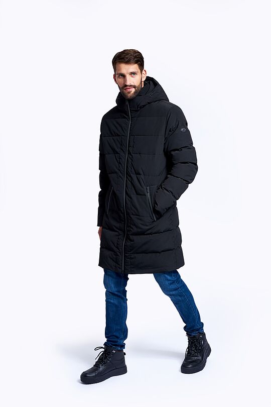 Puffer down coat with membrane 1 | BLACK | Audimas