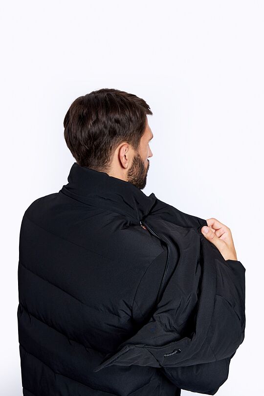 Puffer down coat with membrane 6 | BLACK | Audimas