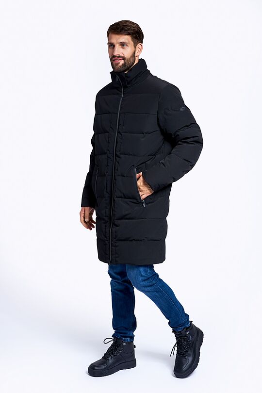 Puffer down coat with membrane 7 | BLACK | Audimas