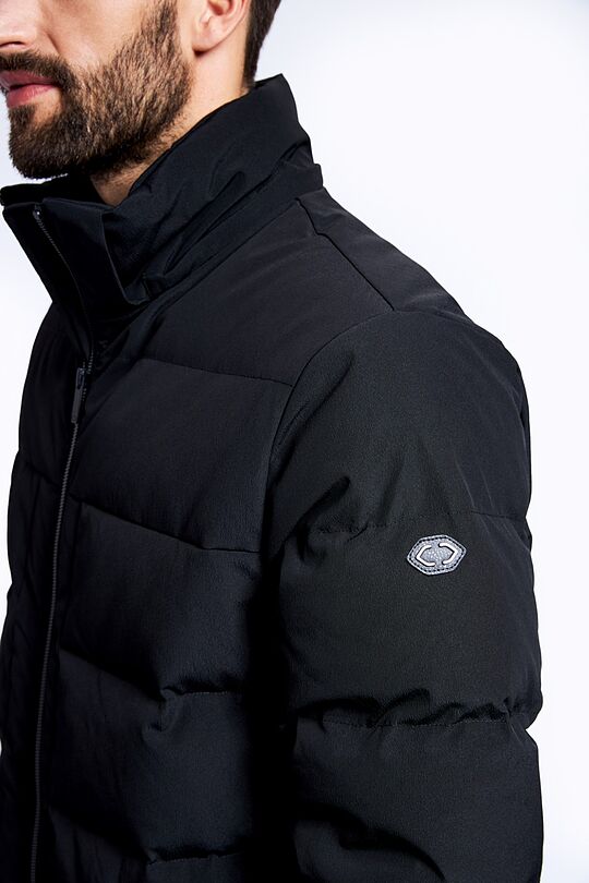 Puffer down coat with membrane 10 | BLACK | Audimas