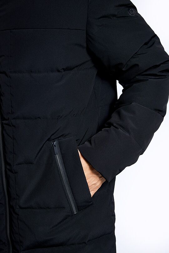 Puffer down coat with membrane 11 | BLACK | Audimas