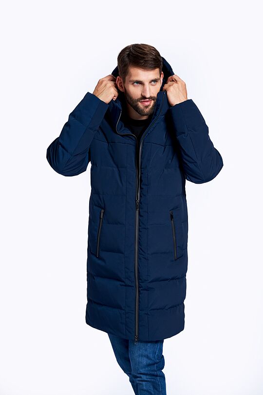 Puffer down coat with membrane 3 | BLUE | Audimas