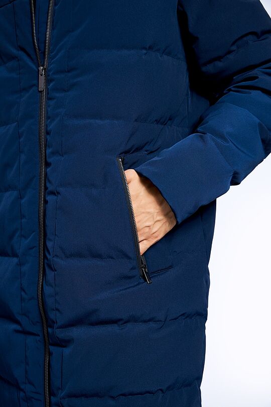 Puffer down coat with membrane 5 | BLUE | Audimas
