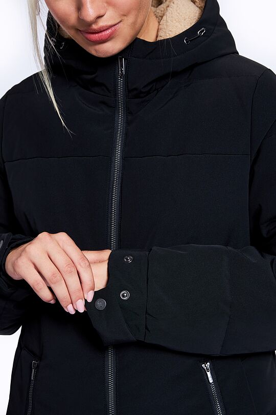 Puffer down coat with membrane 6 | BLACK | Audimas