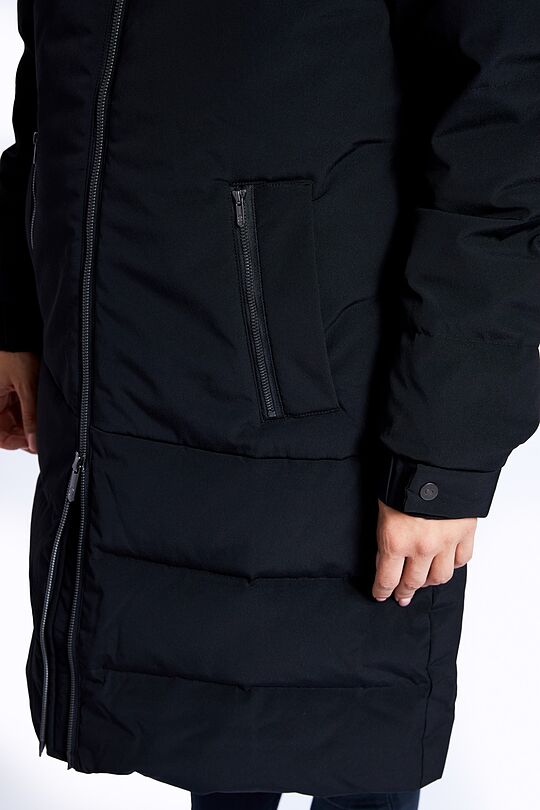 Puffer down coat with membrane 7 | BLACK | Audimas