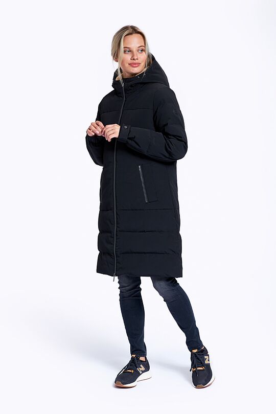 Puffer down coat with membrane 10 | BLACK | Audimas