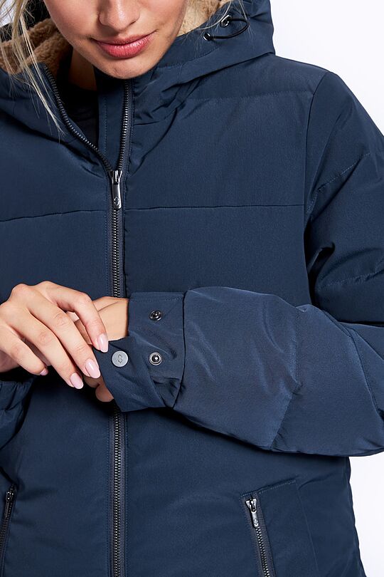 Puffer down coat with membrane 5 | GREY/MELANGE | Audimas