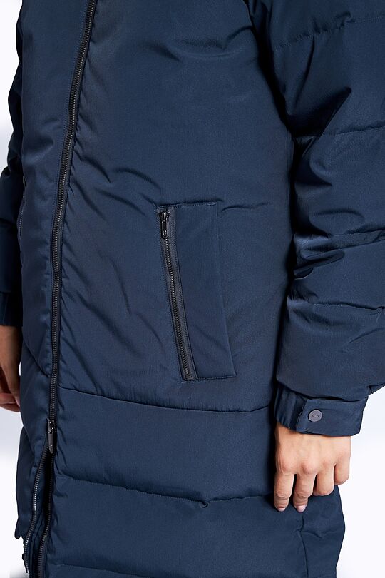 Puffer down coat with membrane 6 | GREY/MELANGE | Audimas