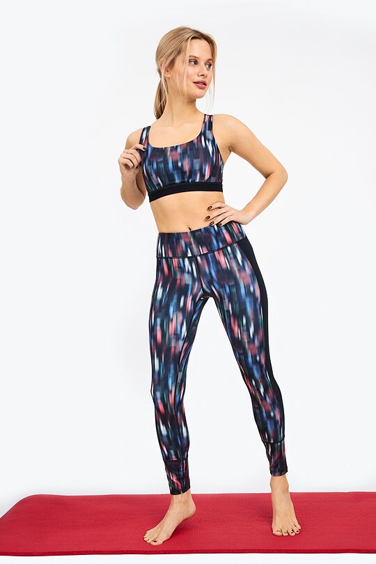 Printed shaping leggings 1 | BLACK | Audimas