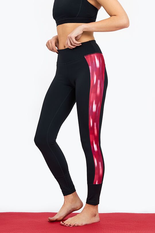 Printed shaping leggings 2 | BURGUND | Audimas