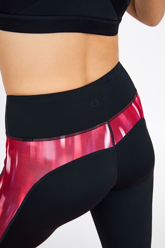 Printed shaping leggings 4 | BURGUND | Audimas