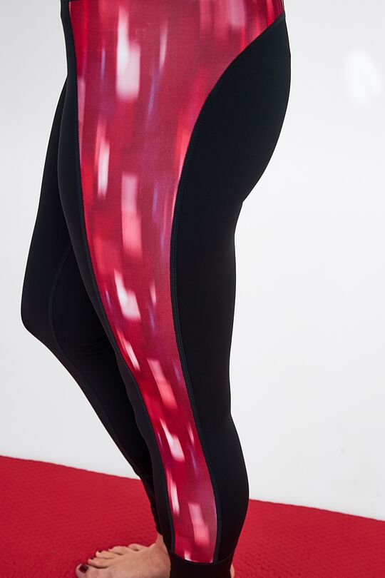 Printed shaping leggings 5 | BURGUND | Audimas