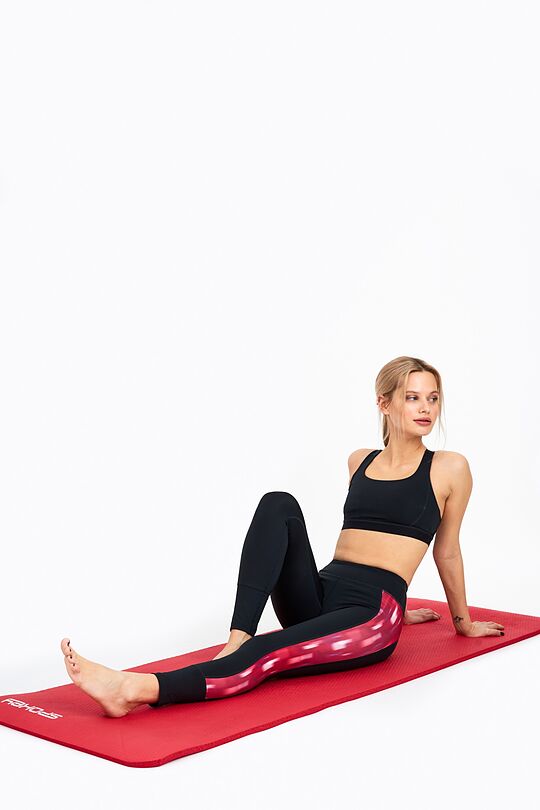 Printed shaping leggings 6 | BURGUND | Audimas