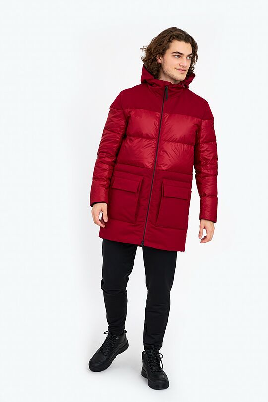 Puffer down jacket 1 | burgundy | Audimas