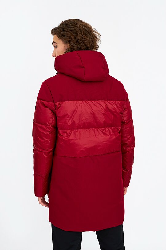 Puffer down jacket 3 | burgundy | Audimas