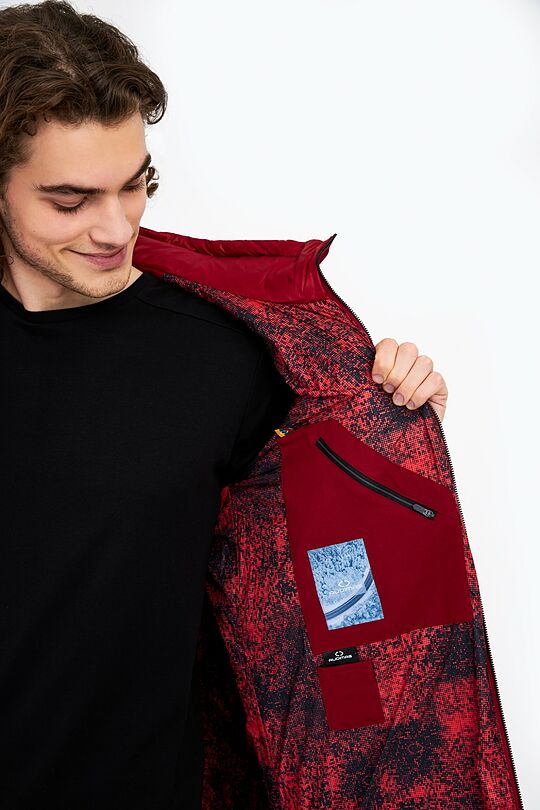 Puffer down jacket 10 | burgundy | Audimas