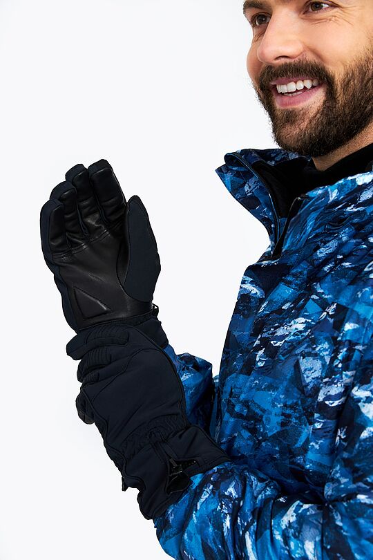 Men's ski gloves 2 | BLACK | Audimas