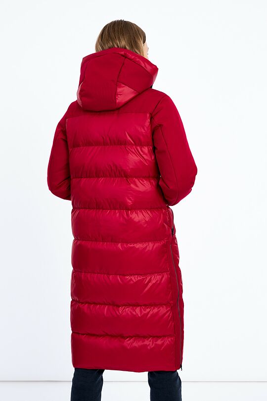 Puffer down coat 2 | burgundy | Audimas
