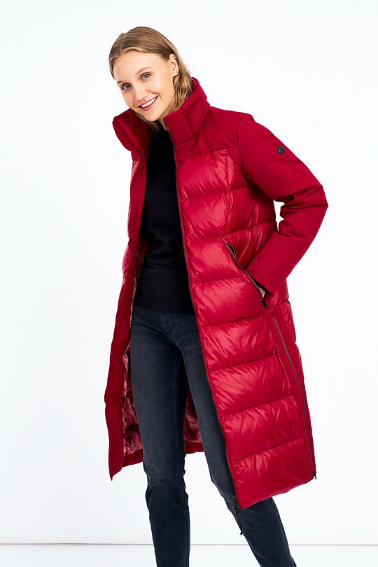 Puffer down coat 8 | burgundy | Audimas