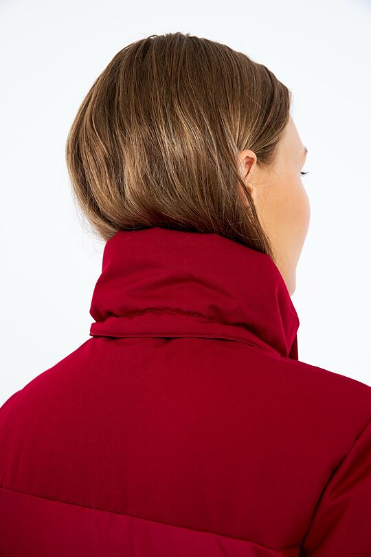 Puffer down coat 10 | burgundy | Audimas