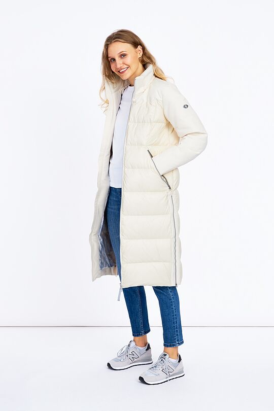 Puffer down coat 9 | WHITE | Audimas