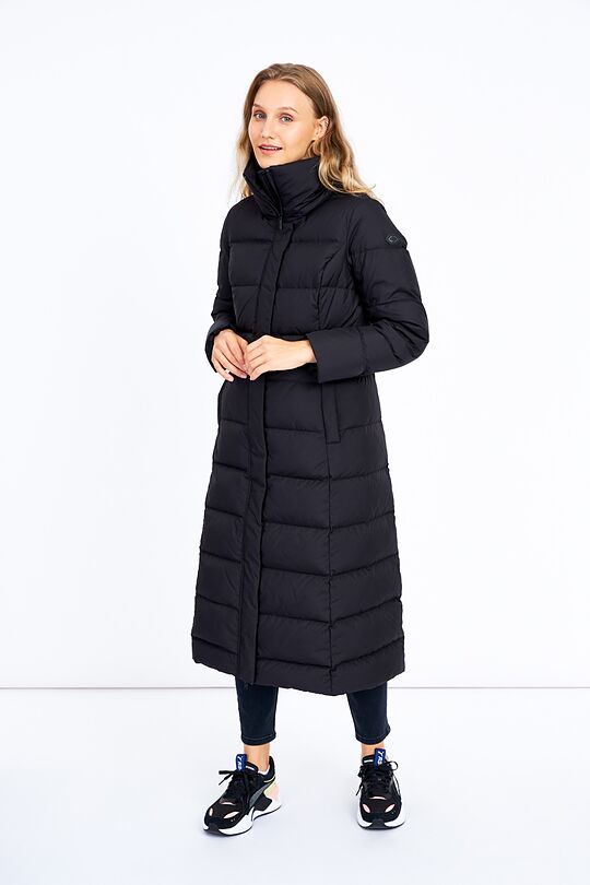 Long puffer down coat 6 | BLACK | Audimas