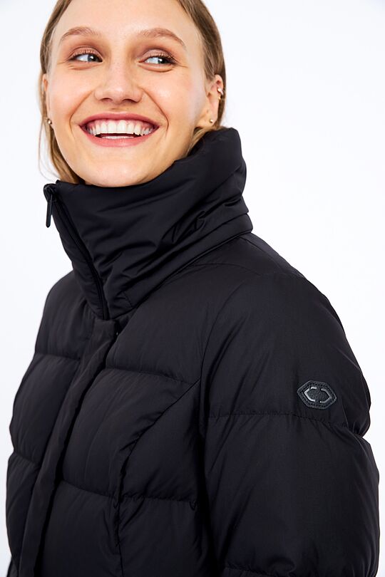 Long puffer down coat 8 | BLACK | Audimas