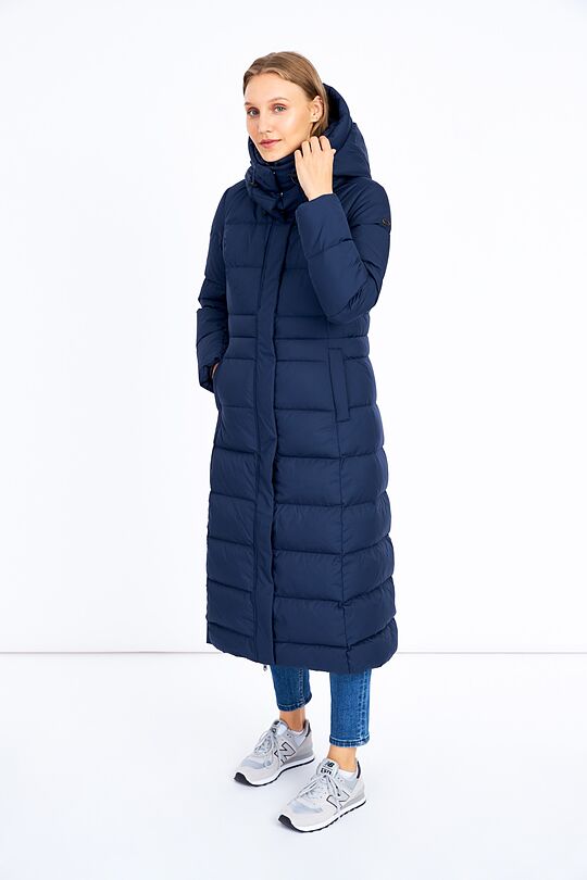 Long puffer down coat 1 | BLUE | Audimas