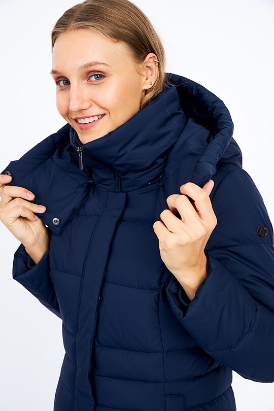 Long puffer down coat 3 | BLUE | Audimas